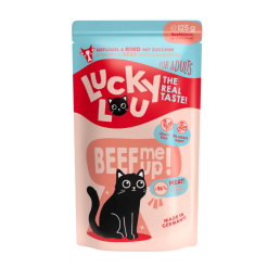 Lucky Lou Adult Cat Food pour chats adultes et stérilisés 16 sachets de 125 g