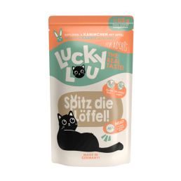 Lucky Lou Adult Cat Food pour chats adultes et stérilisés 16 sachets de 125 g