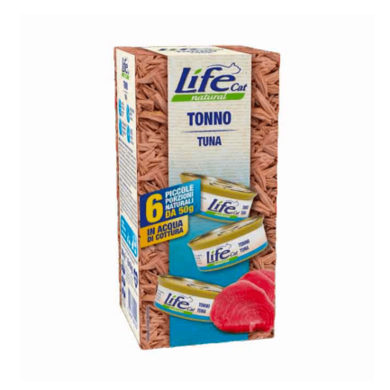 LifeCat Multipack 6x50gr Comida húmeda para gatos