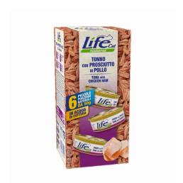 Life Cat Multipack 6x50gr Cibo Umido per Gatti