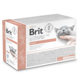 Brit Veterinary Diet Renal Cibo Umido per Gatti