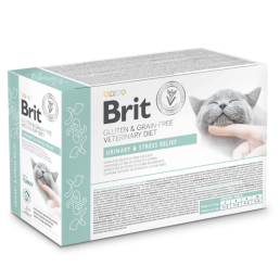 Brit Veterinary Diet Urinary Stress Nassfutter für Katzen