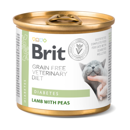 Brit Veterinary Diets Diabetes húmedo para gatos