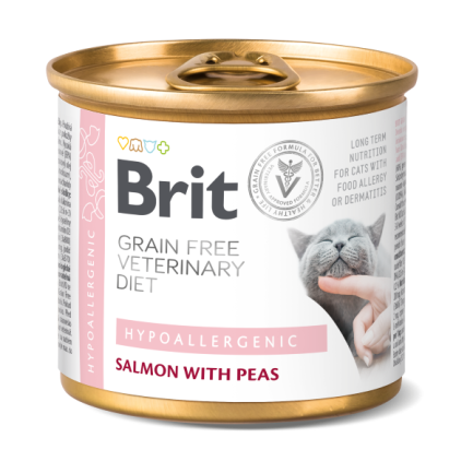 Brit Veterinary Diets Hypoallergenic Cat Mix (mélange pour chat hypoallergénique)