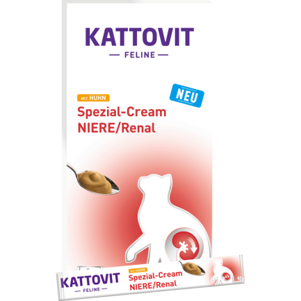 Kattovit Crema Especial Renal para Gatos