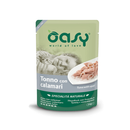 Sachets de spécialité Oasy Natural pour chats