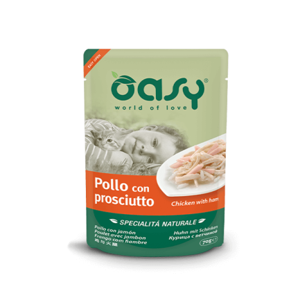 Sachets de spécialité Oasy Natural pour chats