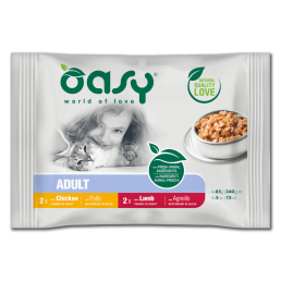 Oasy Chunks in Sauce Multipack para gatos