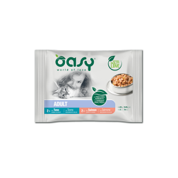 Oasy Bocconcini in Salsa Multipack per Gatti