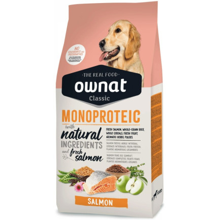 Ownat Classic Salmón monoproteico para perros