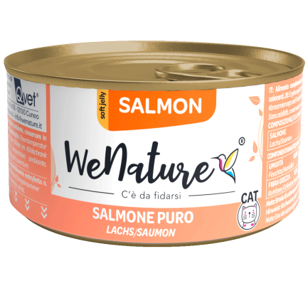 WeNature Lachs Nassfutter für Katzen