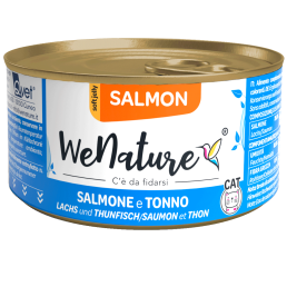 WeNature Lachs Nassfutter für Katzen