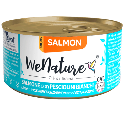 WeNature Lachs Nassfutter für Katzen