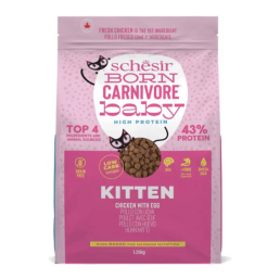 Schesir Born Carnivore Baby Chicken avec œufs pour chatons