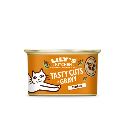 Lily's Kitchen Tasty Cuts in Bratensoße Nassfutter für Katzen