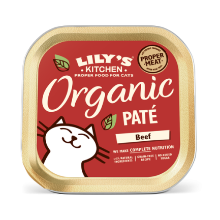 Paté ecológico para gatos Lily's Kitchen