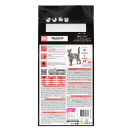 Purina Pro Plan Veterinary Diets DM Diabetes Croquettes pour chats