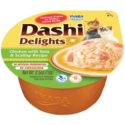 Inaba Dashi Delights Comida húmeda para gatos