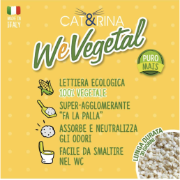 Cat&Rina WeVegetal Corn Litter