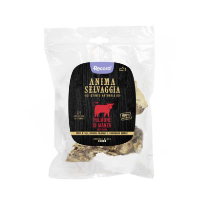 Poumon de boeuf séché Wild Soul pour chiens