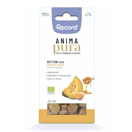 Anima Pura Buttons Snack Vegetal y Ecológico para Perros