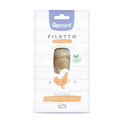 Filetto Cotto Al Vapore Premium Snack per Cani e Gatti