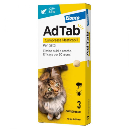 AdTab Kautabletten für Katzen