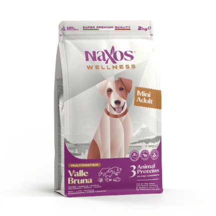 Naxos Wellness Brown Valley Mini Adult für Hunde