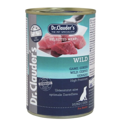 copy of Dr. Clauders Selected Meat Adult Wet Food pour chiens