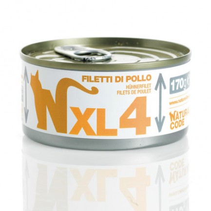 Natural Code Adult Cat XL - 6 lattine da 170 gr