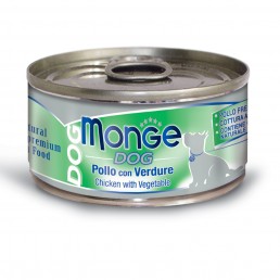 Monge Natural Superpremium Umido per Cani - 6 lattine da 95 gr