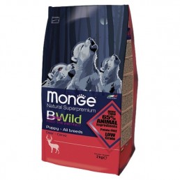 Monge BWild Puppy e Junior al Cervo per Cani