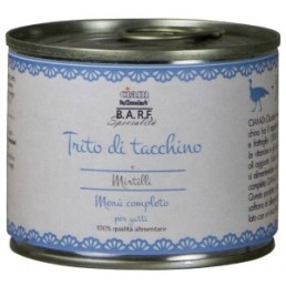 Barf Menu Completo Trito di Tacchino per Gatti