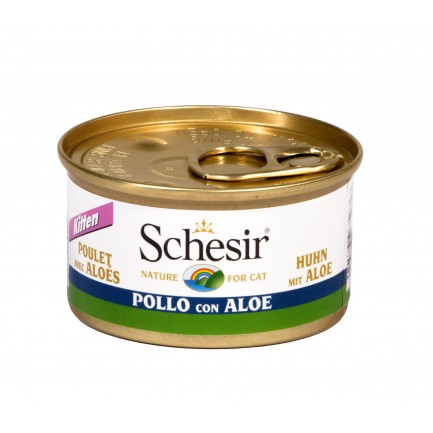 Schesir Cat Kitten Cibo Umido per Gattini - 7 lattine da 85 gr