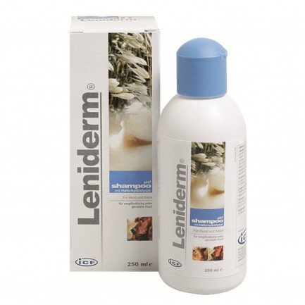 Champú Leniderm para perros y gatos