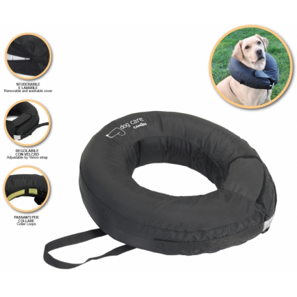 Collar protector hinchable para perros