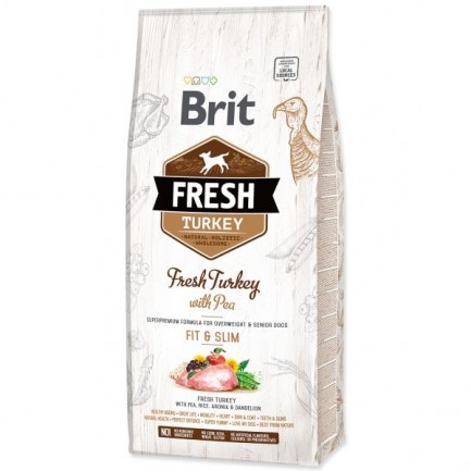 Brit Fresh Adult Light Truthahn und Erbsen für Hunde