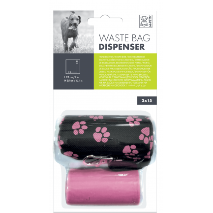 Distributeur de sacs pour chiens M-Pets