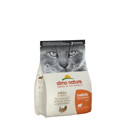 Almo Nature Gato Holístico con Pavo Fresco para Gatos