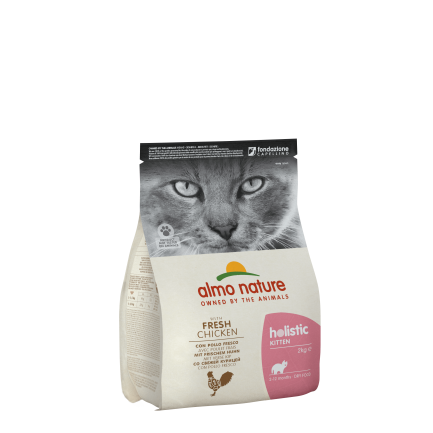 Almo Nature Holistic Kitten con Pollo Fresco per Gattini