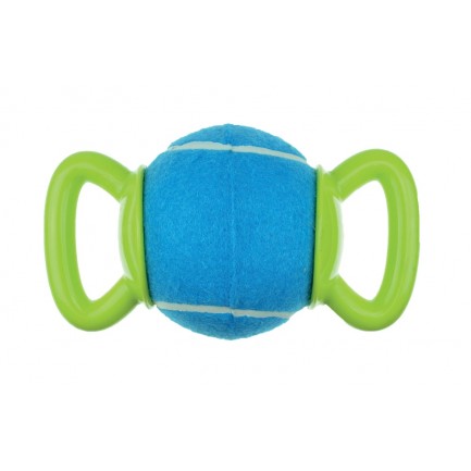 M-PETS Handly Ball avec double poignée pour chiens