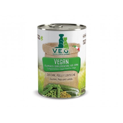 V.E.G. Vegan Zucchini Peas and Lentils nourriture humide pour chiens et chats