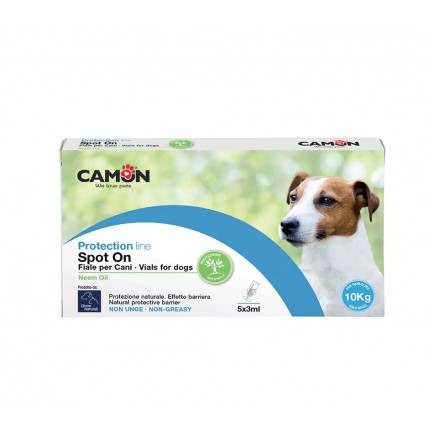 Camon Protection Fiale Spot-On per Cani con Olio di Neem