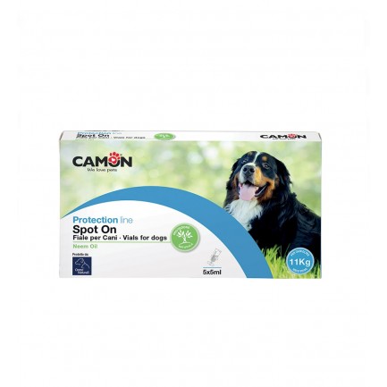 Camon Protection Spot-On Vials for Dogs with Neem Oil