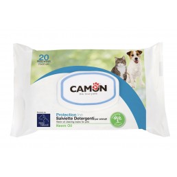 Camon Protection Toallitas Limpiadoras con Aceite de Neem