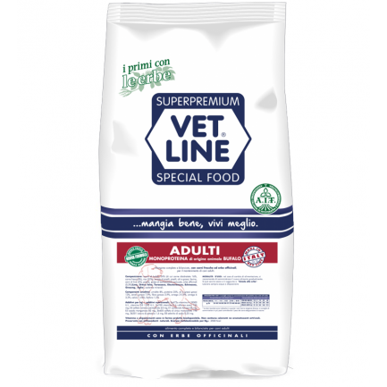 Vet Line Adult Buffalo pour chiens